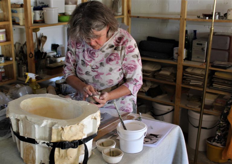 Ceramics stone ware, wine coolers
