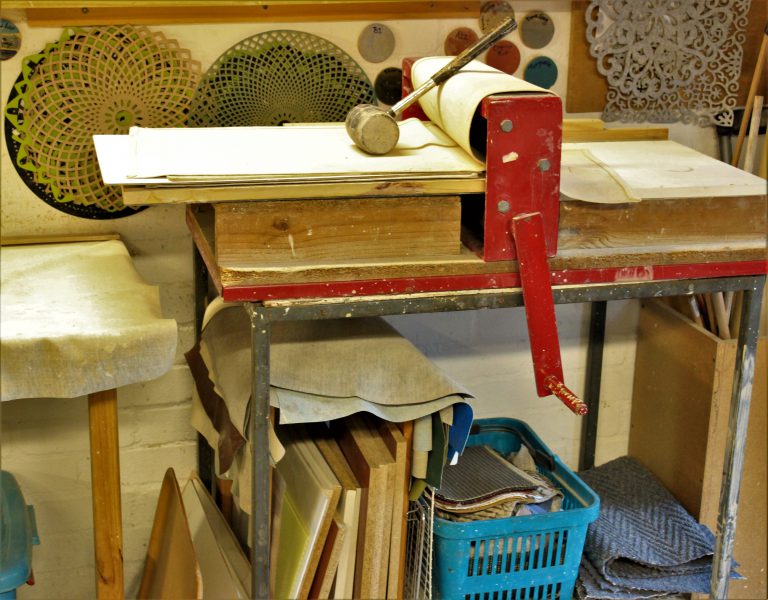 Clay, Slab roller